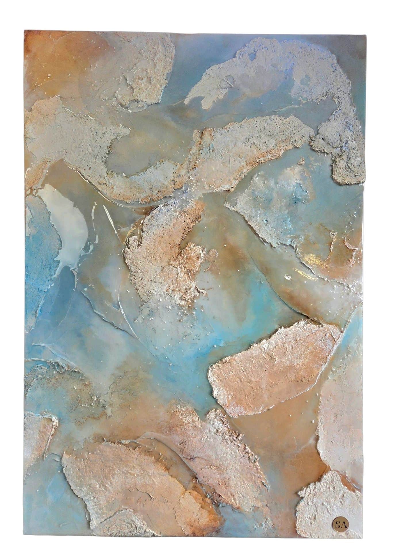 Teos kankaalle "Pohjavirta" 120cm x 80cm
