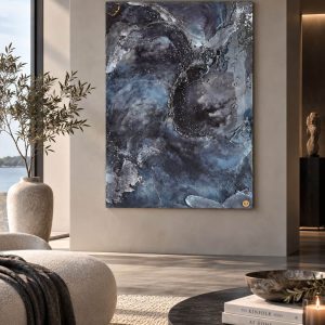 Teos kankaalle "Sielun valtameri" 120cm x 80cm