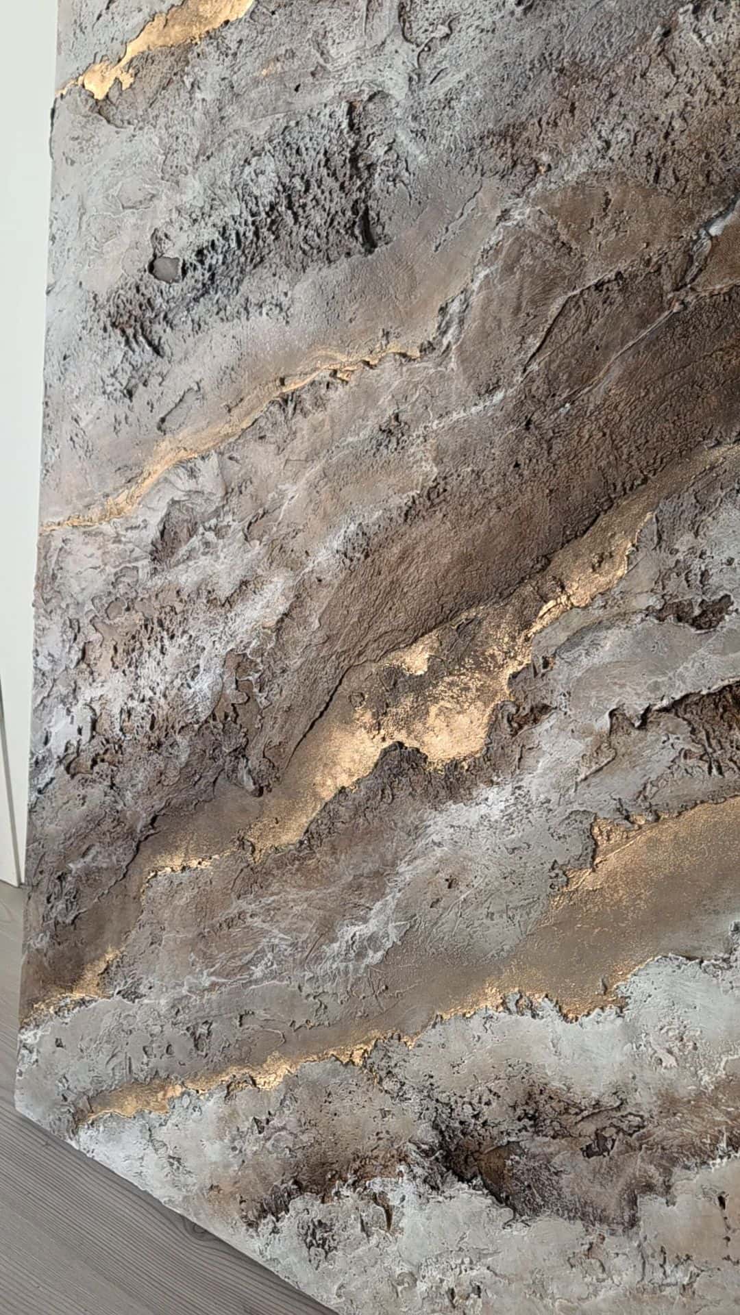 Teos kankaalle "Ajan kerrokset" 130cm x 130cm - Image 8